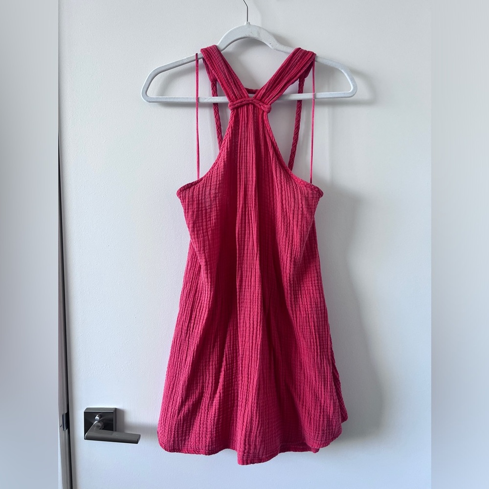 Anthropologie gauzy beach cover up